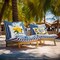 G128 Summer Decoration Farmhouse Lemon Sweet Home Waterproof Throw Pillow Covers | 18 x 18 in | Set of 4, Beautiful Cushion Covers for Summer Sofa Couch Decoration